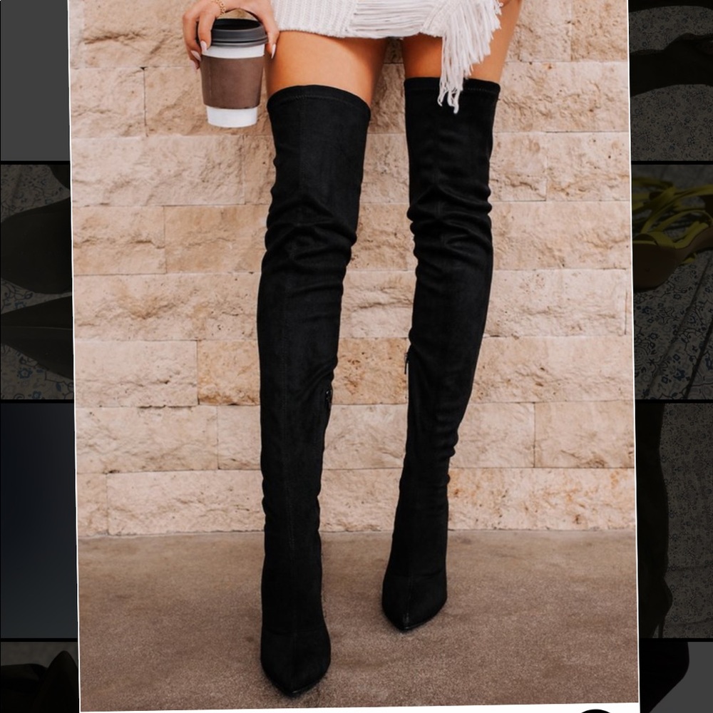 Over the knee boots